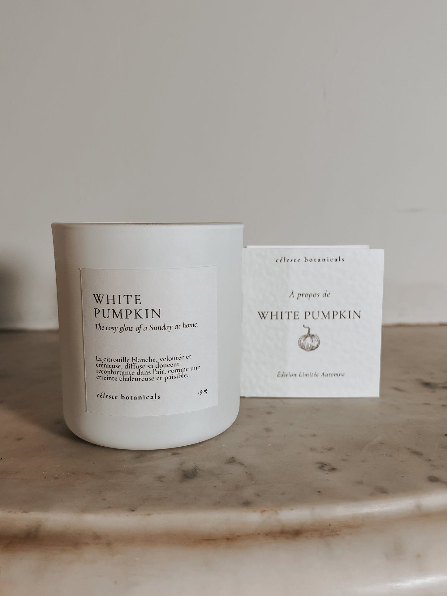 Bougie Parfumée White Pumpkin 190g