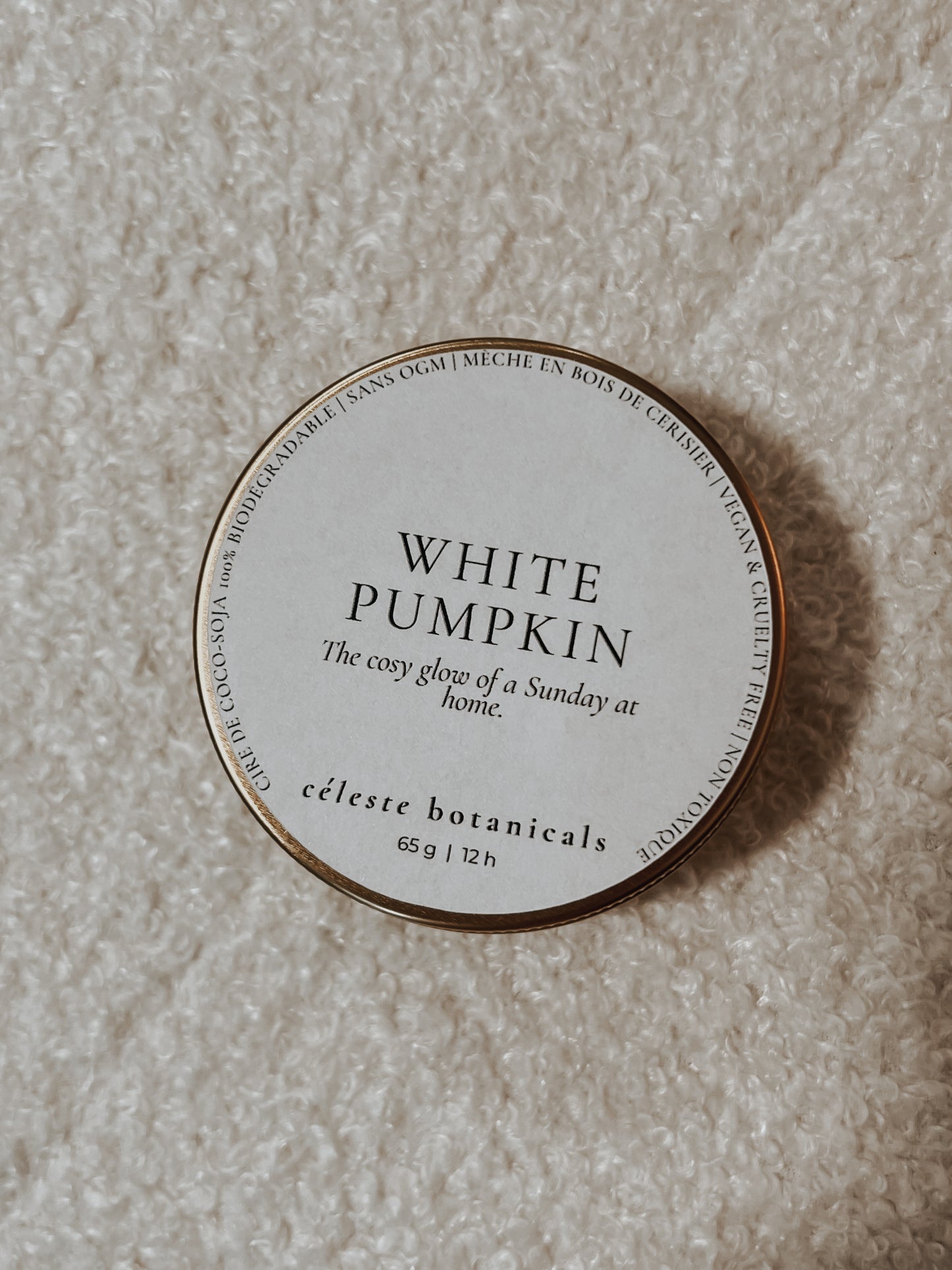 Bougie Parfumée White Pumpkin 60g