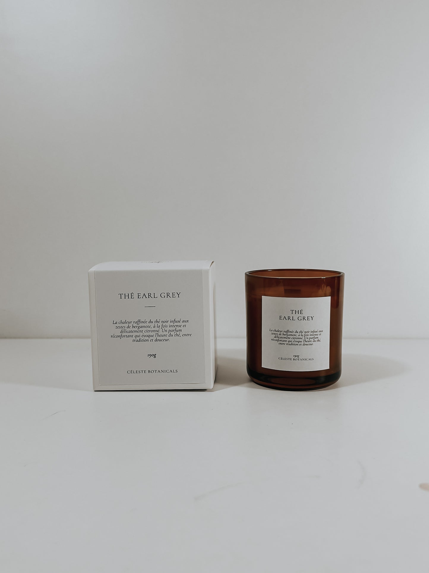 Bougie Parfumée Thé Earl Grey 190g