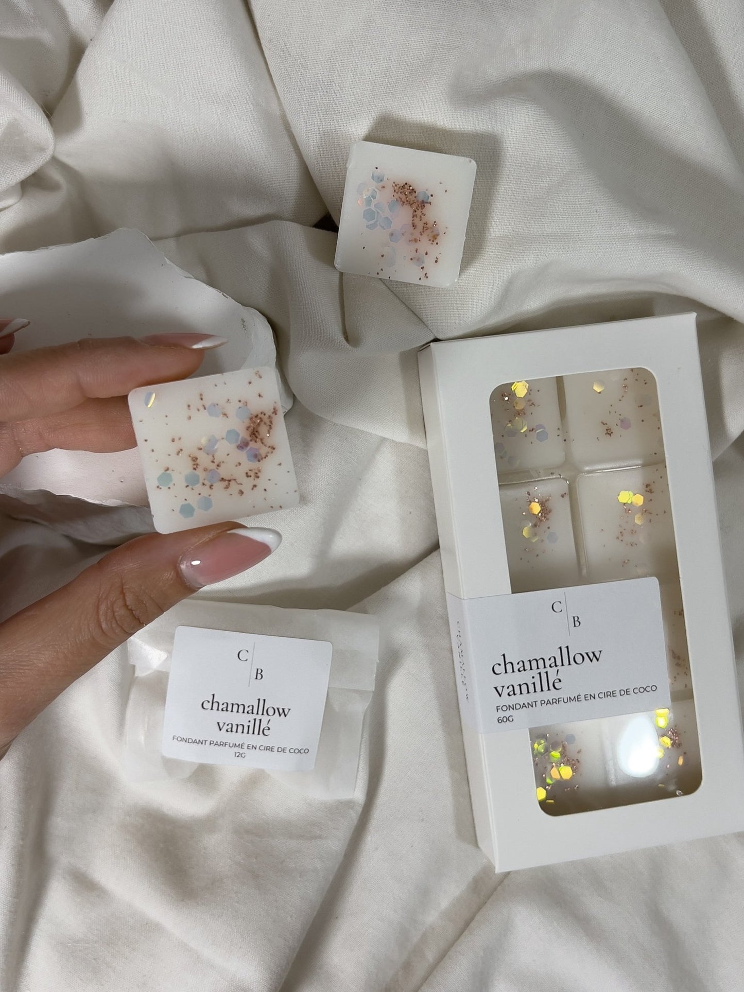 Fondant Parfumé Chamallow Vanillé - Céleste Botanicals - Fondants Parfumés