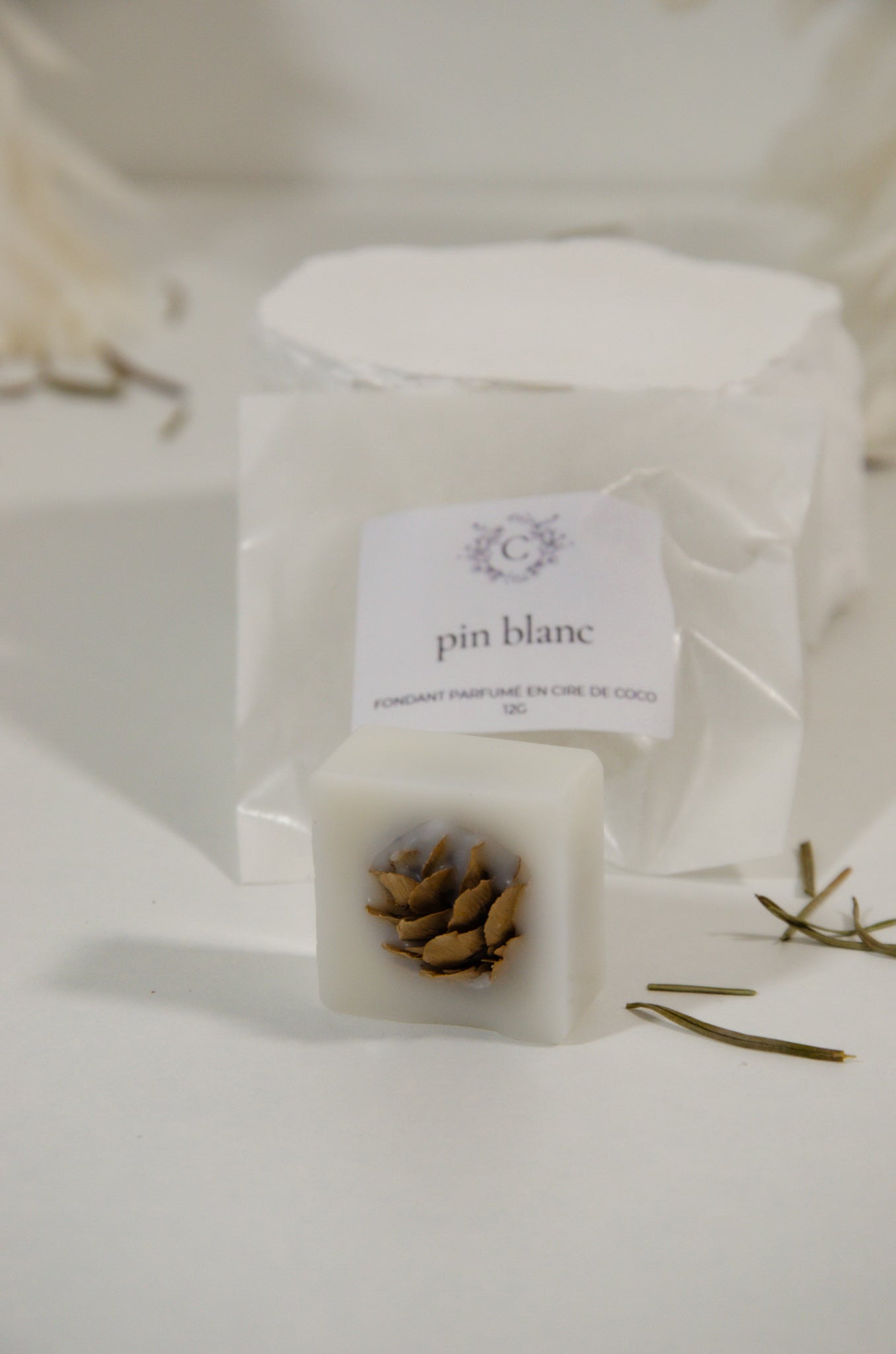 Fondant Parfumé Pin Blanc - Céleste Botanicals - Fondants Parfumés