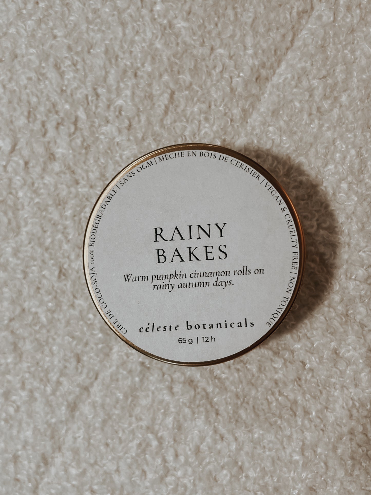 Bougie Parfumée Rainy Bakes 60g