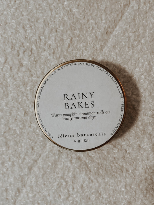 Bougie Parfumée Rainy Bakes 60g