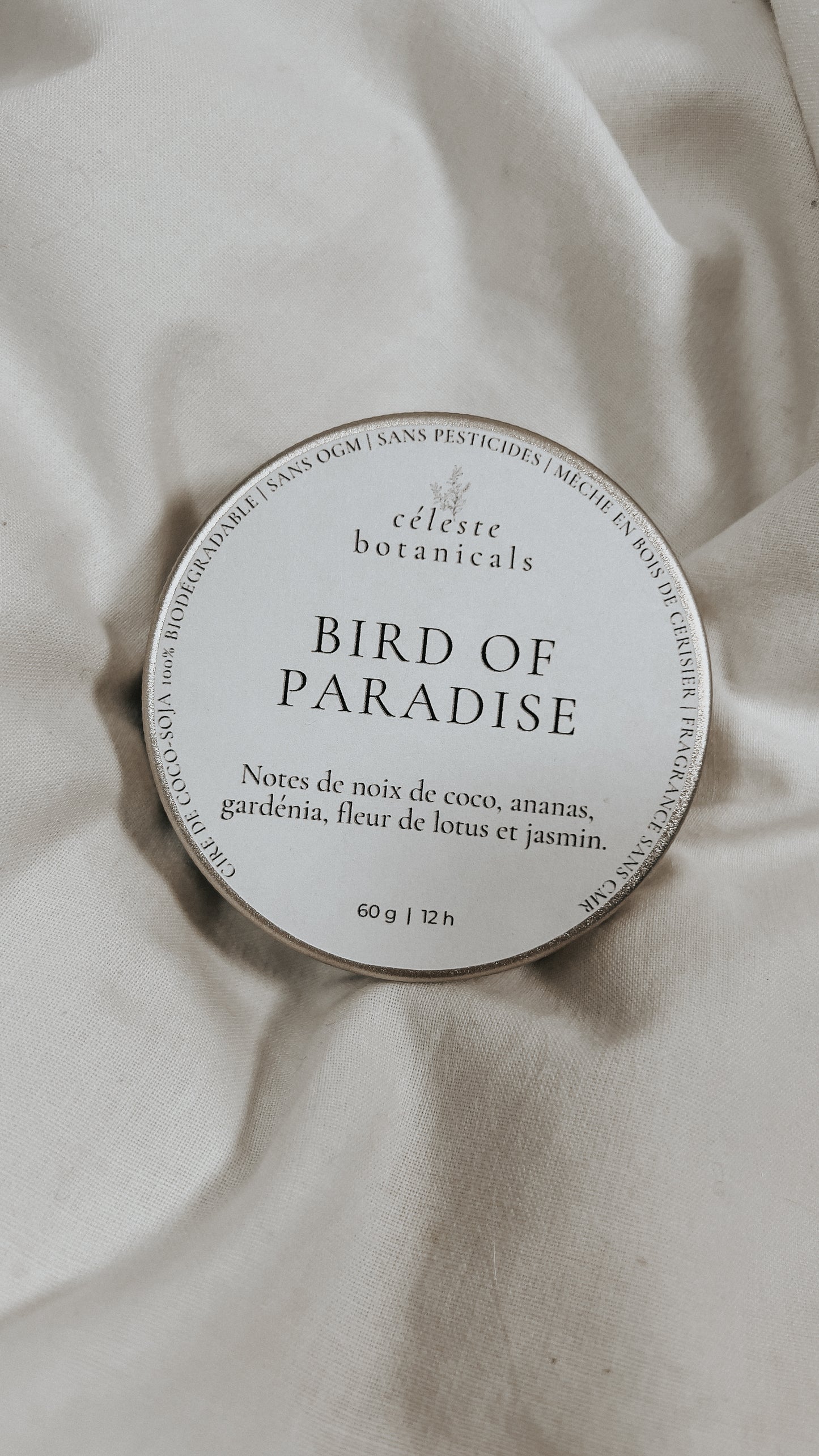 Bougie Parfumée Bird of Paradise 60g