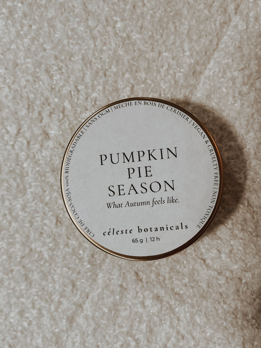 Bougie Parfumée Pumpkin Pie Season 60g