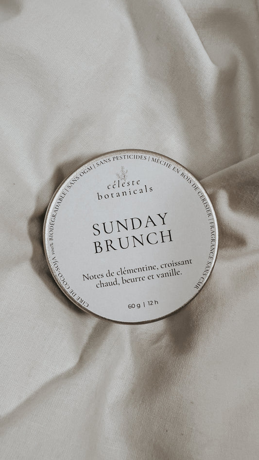 Bougie Parfumée Sunday Brunch 60g