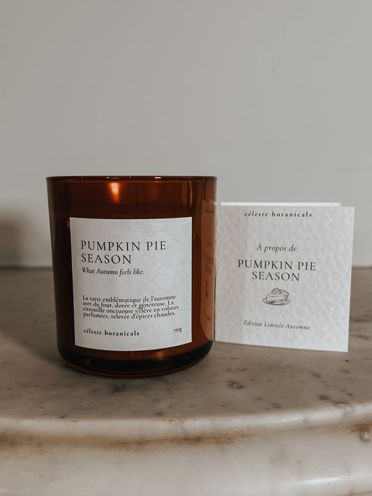 Bougie Parfumée Pumpkin Pie Season 190g