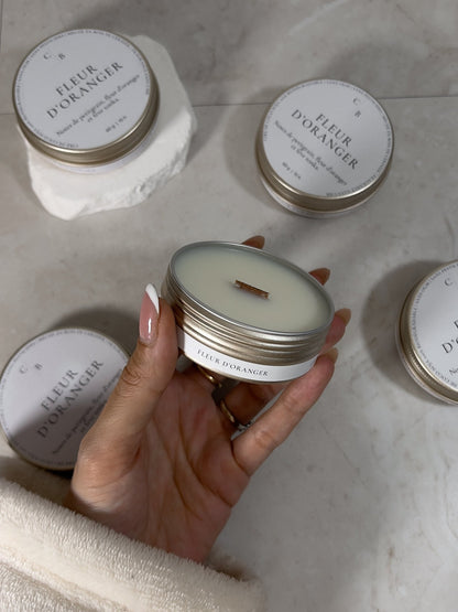 Bougie Parfumée Fleur d'Oranger - Céleste Botanicals - Bougies Parfumées