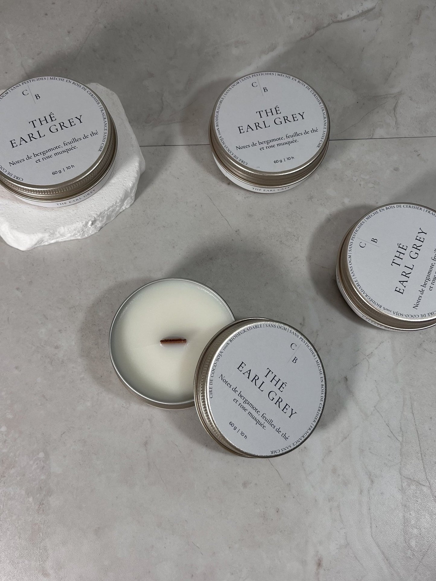Bougie Parfumée Thé Earl Grey - Céleste Botanicals - Bougies Parfumées