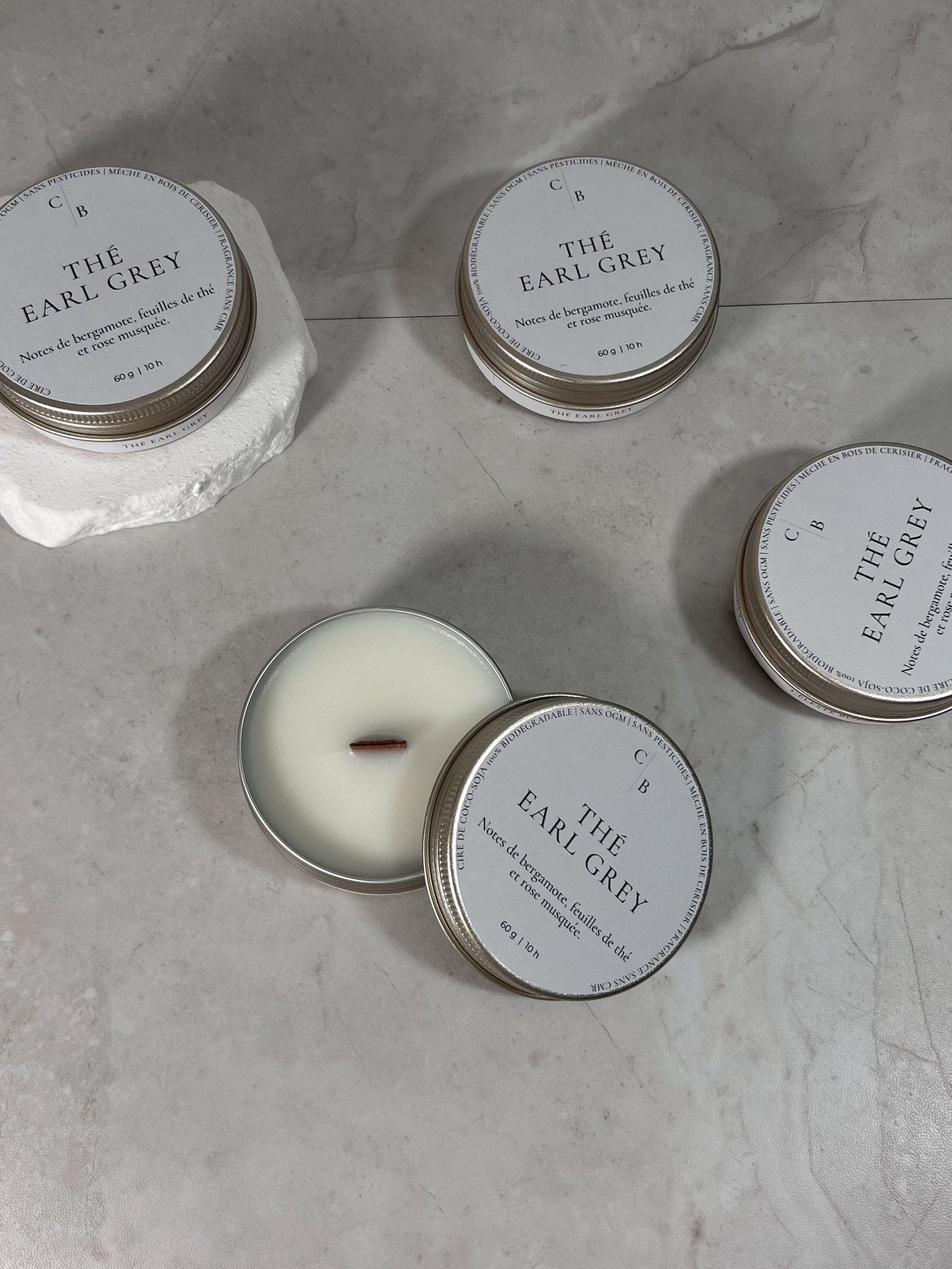 Bougie Parfumée Thé Earl Grey - Céleste Botanicals - Bougies Parfumées