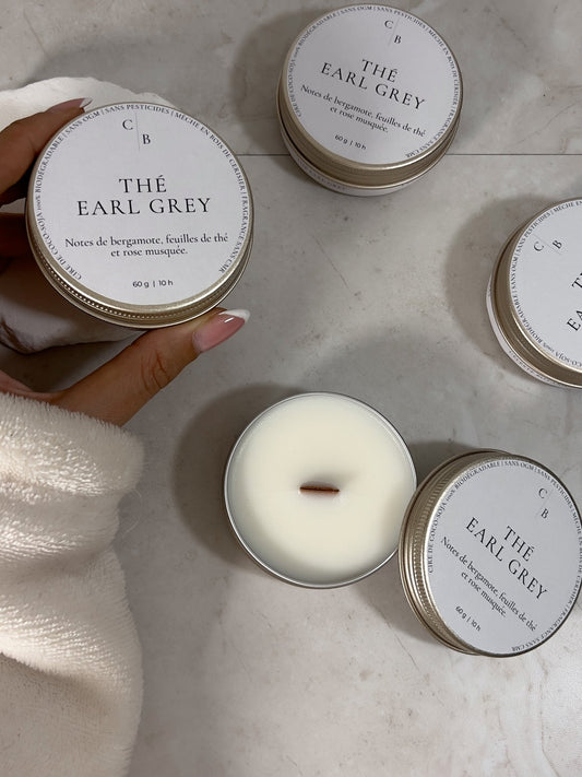 Bougie Parfumée Thé Earl Grey - Céleste Botanicals - Bougies Parfumées