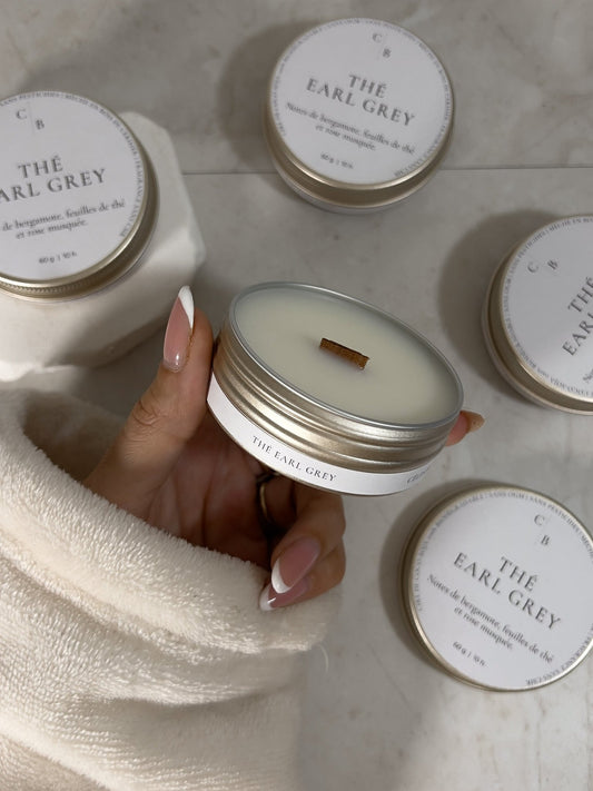 Bougie Parfumée Thé Earl Grey - Céleste Botanicals - Bougies Parfumées