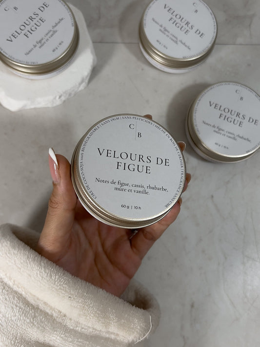Bougie Parfumée Velours de Figue - Céleste Botanicals - Bougies Parfumées