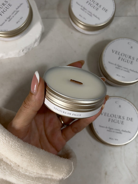 Bougie Parfumée Velours de Figue - Céleste Botanicals - Bougies Parfumées
