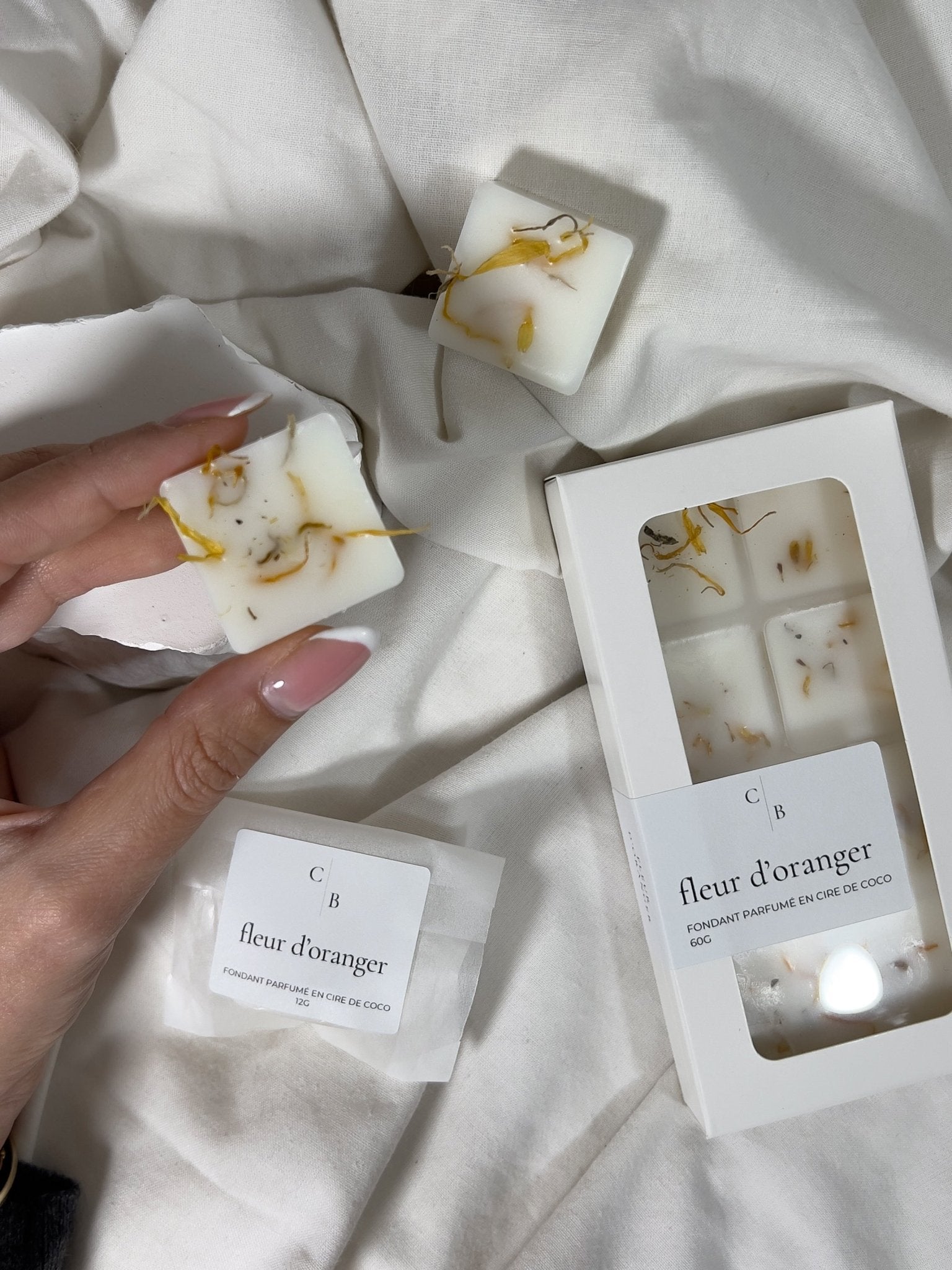 Fondant Parfumé Fleur d'Oranger - Céleste Botanicals - Fondants Parfumés