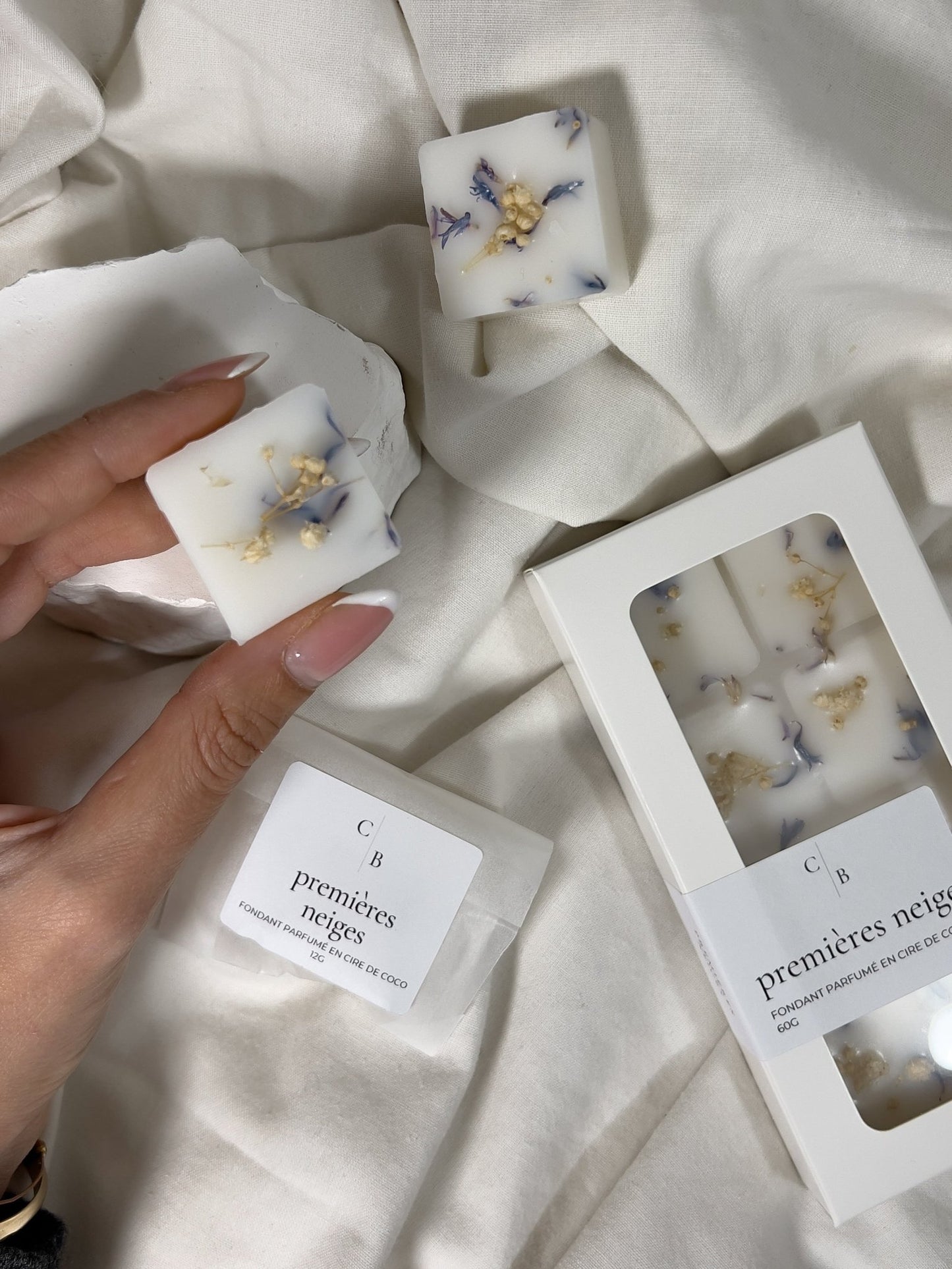 Fondant Parfumé Premières Neiges - Céleste Botanicals - Fondants Parfumés