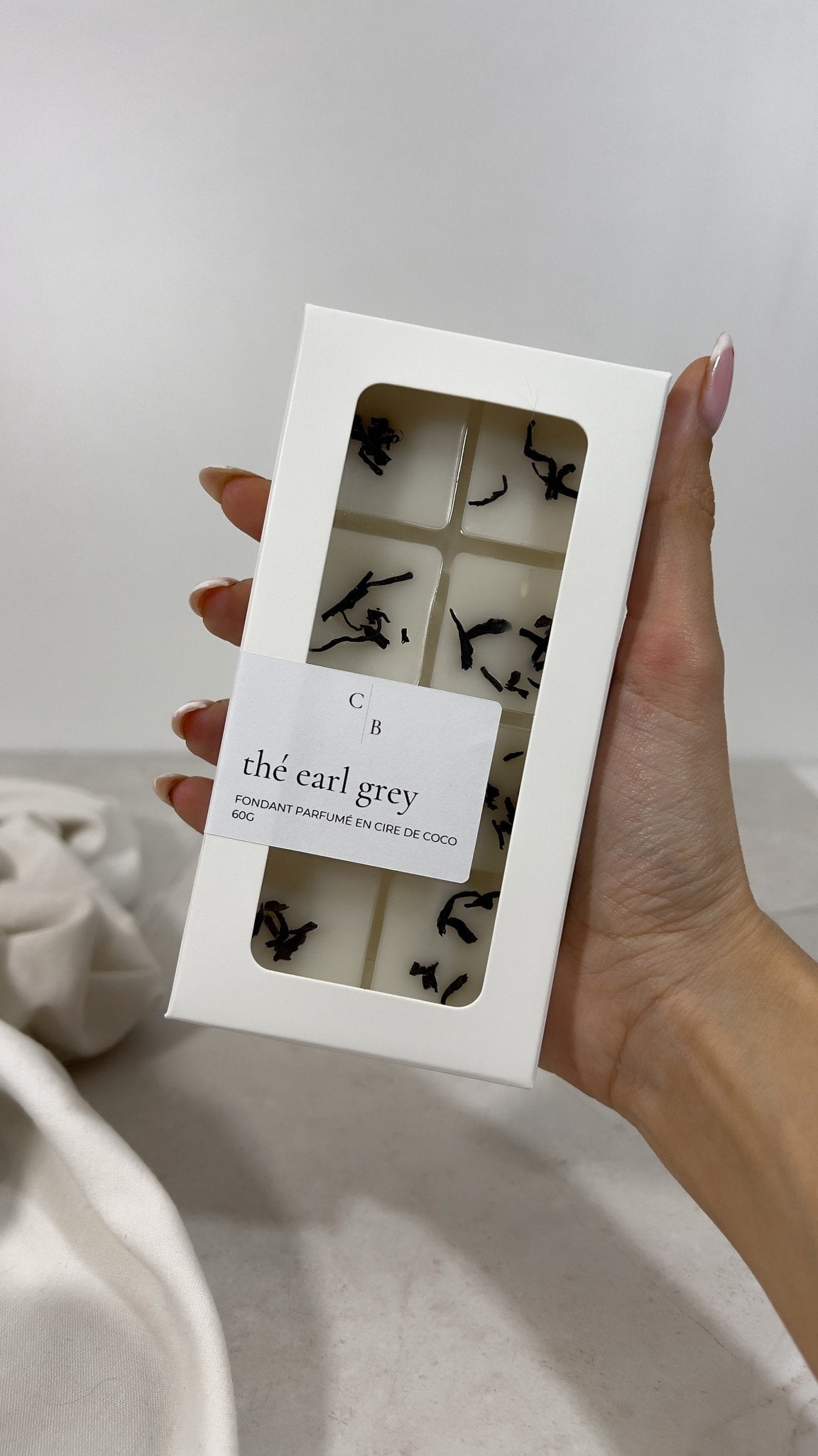 Fondant Parfumé Thé Earl Grey - Céleste Botanicals - Fondants Parfumés